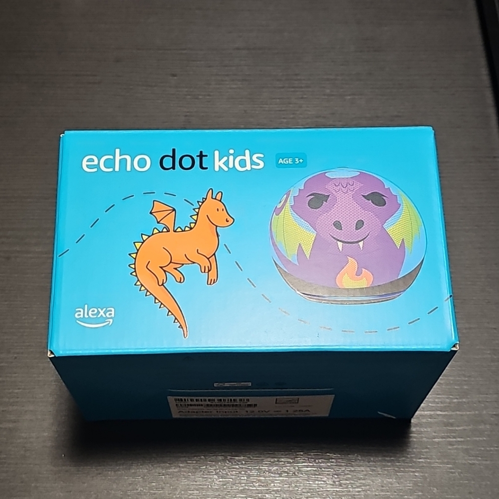 Amazon Echo Dot Kids 5th Generation- Dragon